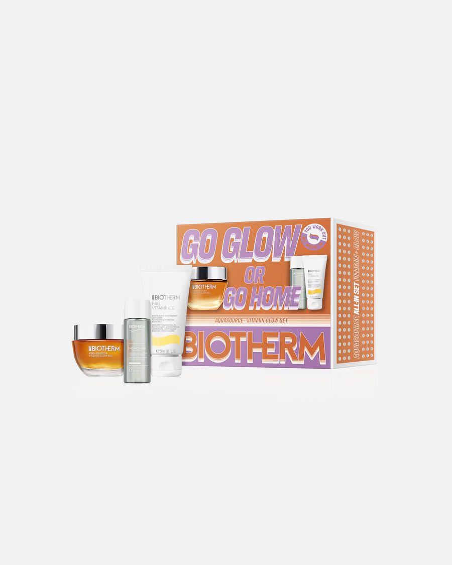BIOTHERM Aquasource vitamin glow case+ Go Glow Or Go Home